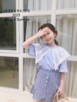 Jasper South Korean girl suit Summer 2021 new children Korean version of two sets CUHK child summer dress set dress