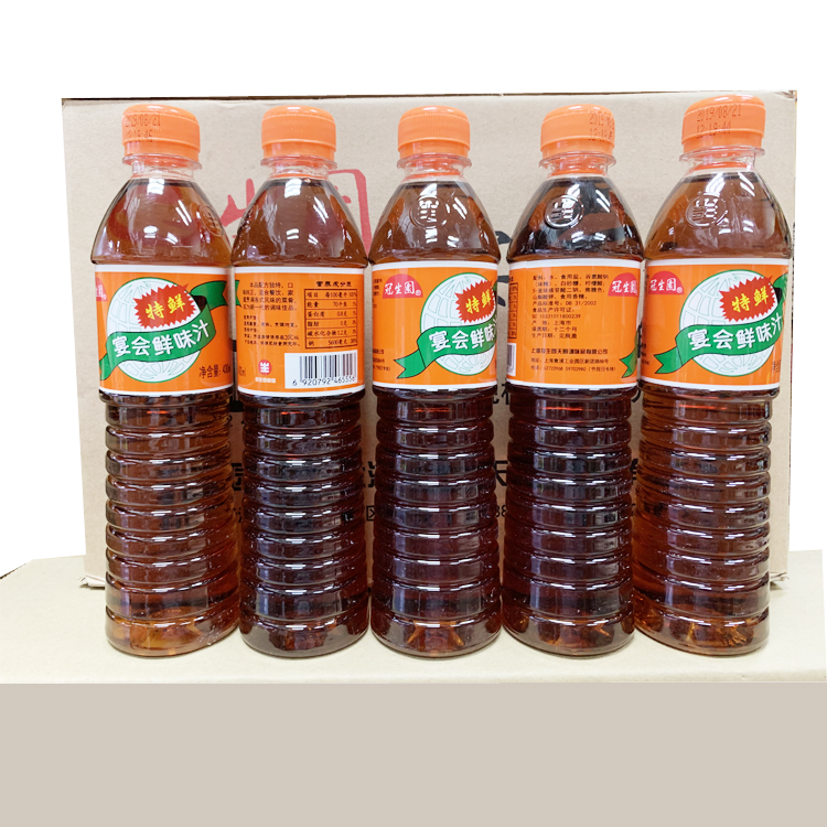 Crown Birth Garden Banquet Fresh taste 430ML* 5 bottles fried and cooked cold mix fresh white soy sauce Cooking Seasonings Freshest
