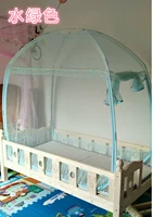 Giường chống muỗi cho trẻ em 70 * 150 giường nhỏ yurt dưới ba cửa 0,8 * 2/1 190 * 100x180 90x190 màn chụp gấp gọn thông minh