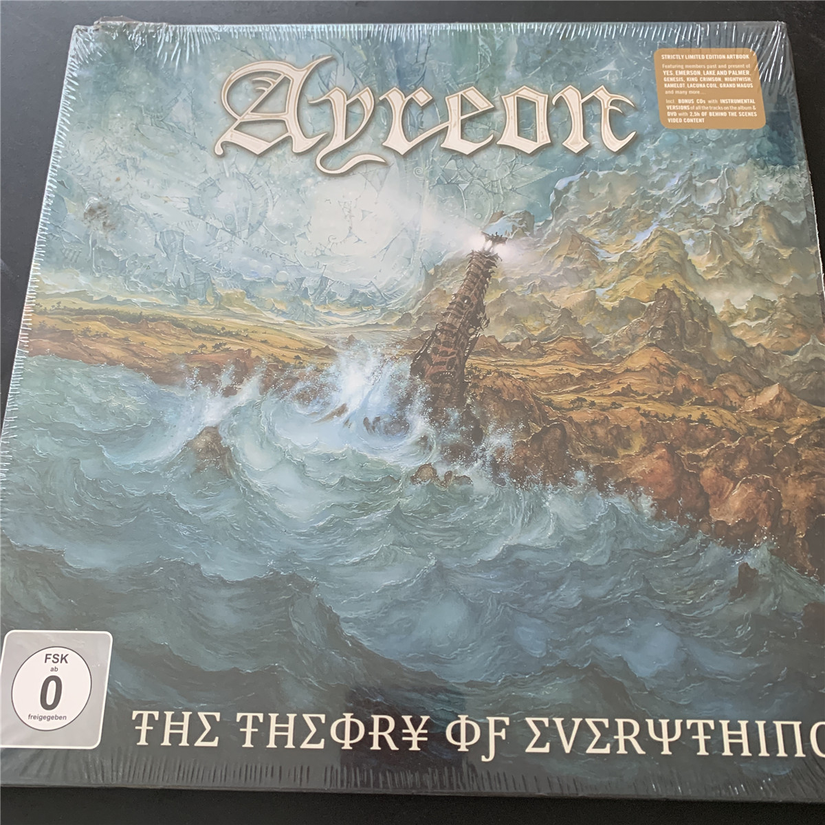 Deluxe Edition Big Pelican Ayreon The Theory Of Everything 4CD DVD Uncut [DE]