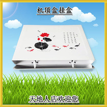 Color pattern set-top box gua he set-top box ban lv he set-top box rack set-top box bracket set-top box ledge