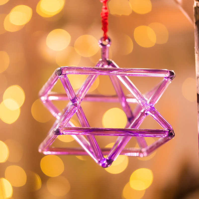 Purple crystal merkaba phonetic quartz instrument meditation to send crystal bars