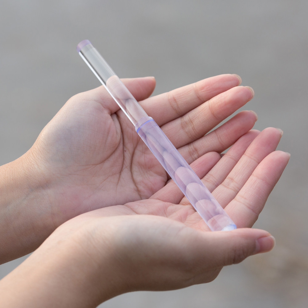 acrylic rod crystal rod percussion pyramid harp