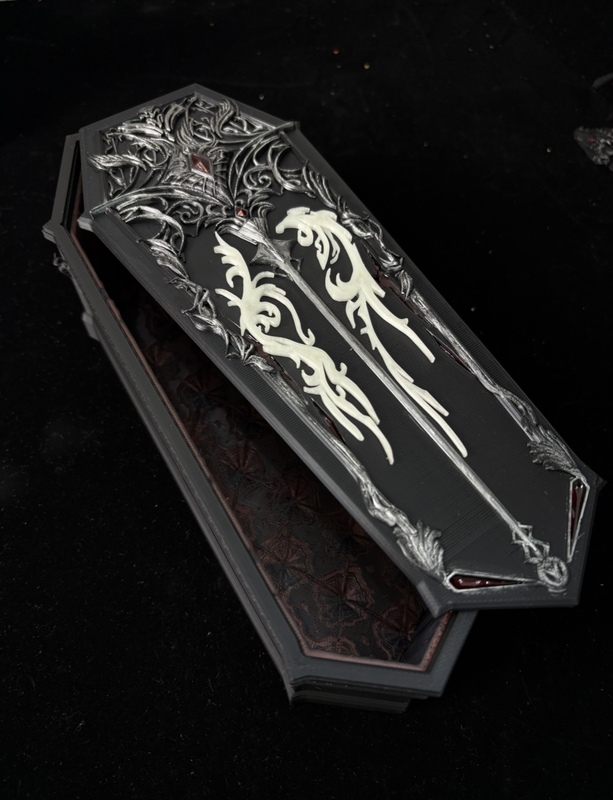 Demon Coffin Coffin Model Storage Box