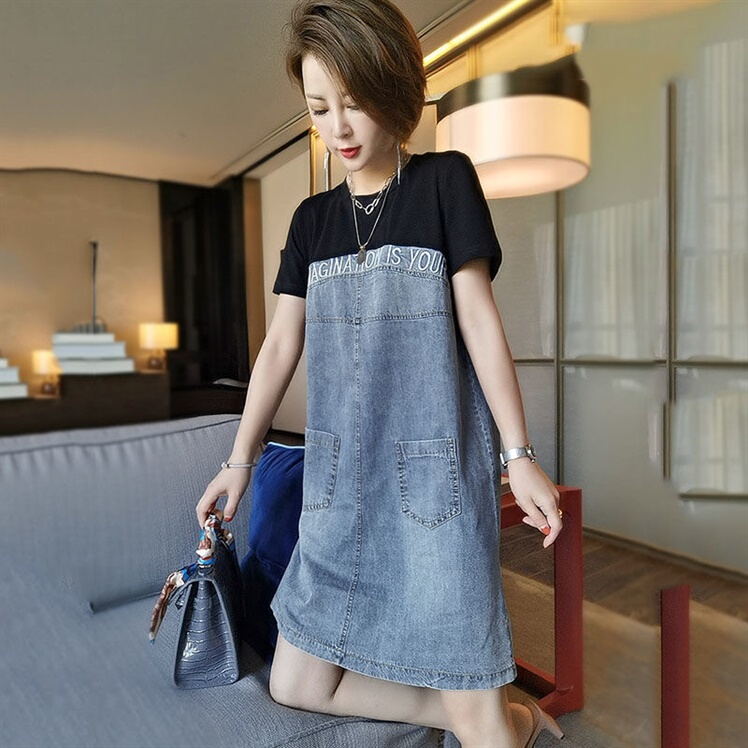 Guangzhou Thirteen Rows High-End Women's Clothing European Style Popular Denim Dress Summer 2026 New Model Shenzhen Nanyou Dress Guangzhou Thirteen Rows High-End Women's Clothing European Style Popular Denim Dress Summer 2026 New Model Shenzhen Nanyou Dress