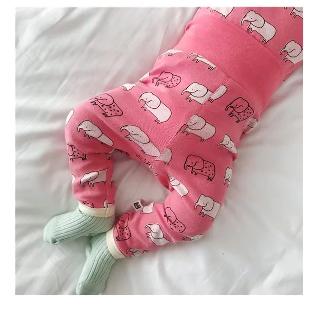Bộ đồ lót cotton cho bé mùa xuân và mùa thu cộng với quần nhung mùa thu 6-12 tháng cho nam và nữ Đồ ngủ cho bé đồ bé trai