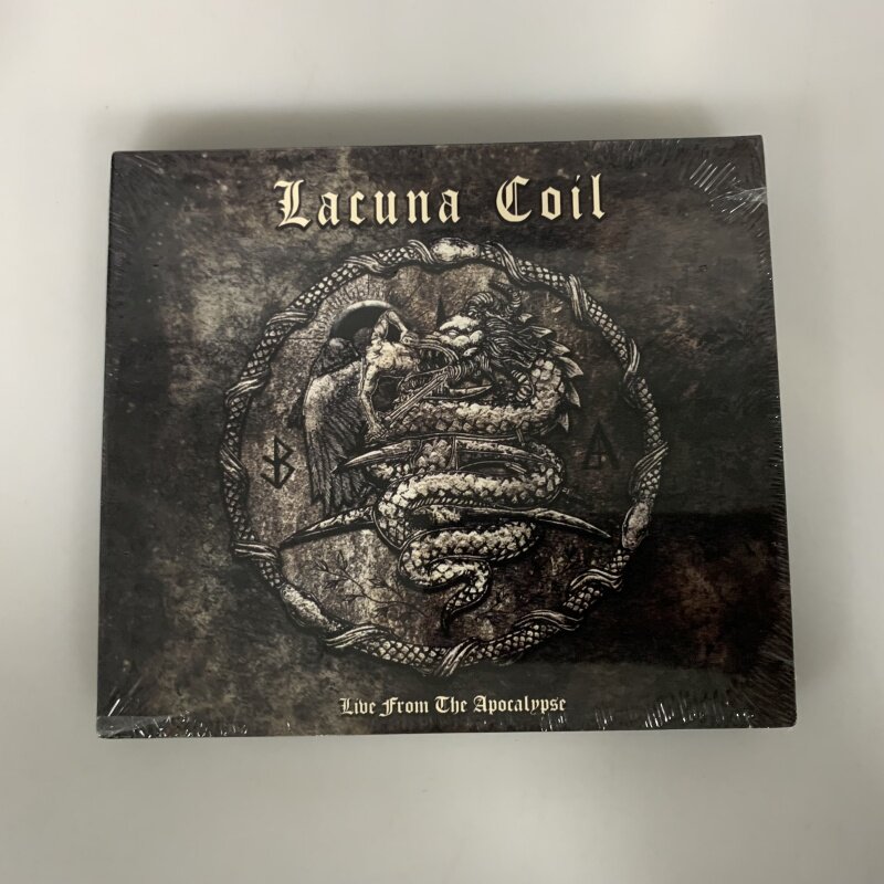 Европейская и американская версии нераспечатанного CD + DVD Lacuna Coil-Live from The Apocalypse Изображение 1