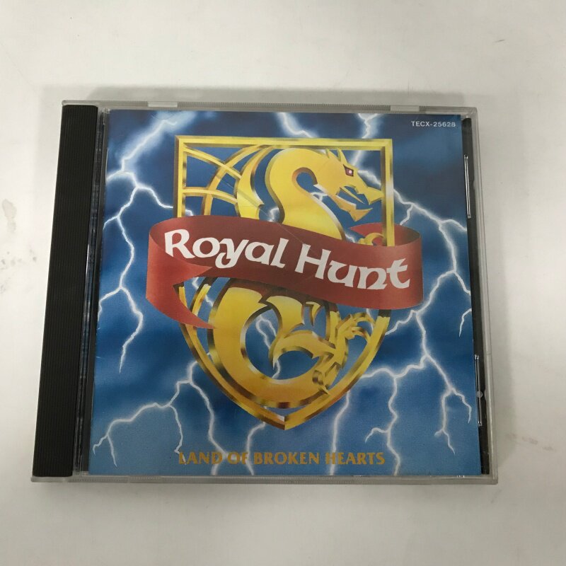 Японская версия нераспечатанного компакт-диска Royal Hunt-Land of Broken Hearts Rock Изображение 1