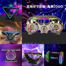 Bar DJ table acrylic DJ table box table luminous LED table lifting table KTV table removable