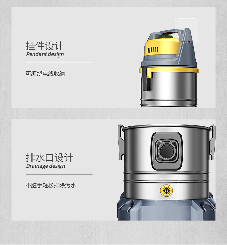 giá máy hút bụi hitachi Jeno 508T hộ gia đình nhỏ cực kỳ yên tĩnh lọc nước công suất cao loại thùng hút bụi mạnh trang trí bụi đặc biệt - Máy hút bụi robot hút bụi lau nhà medion 19510