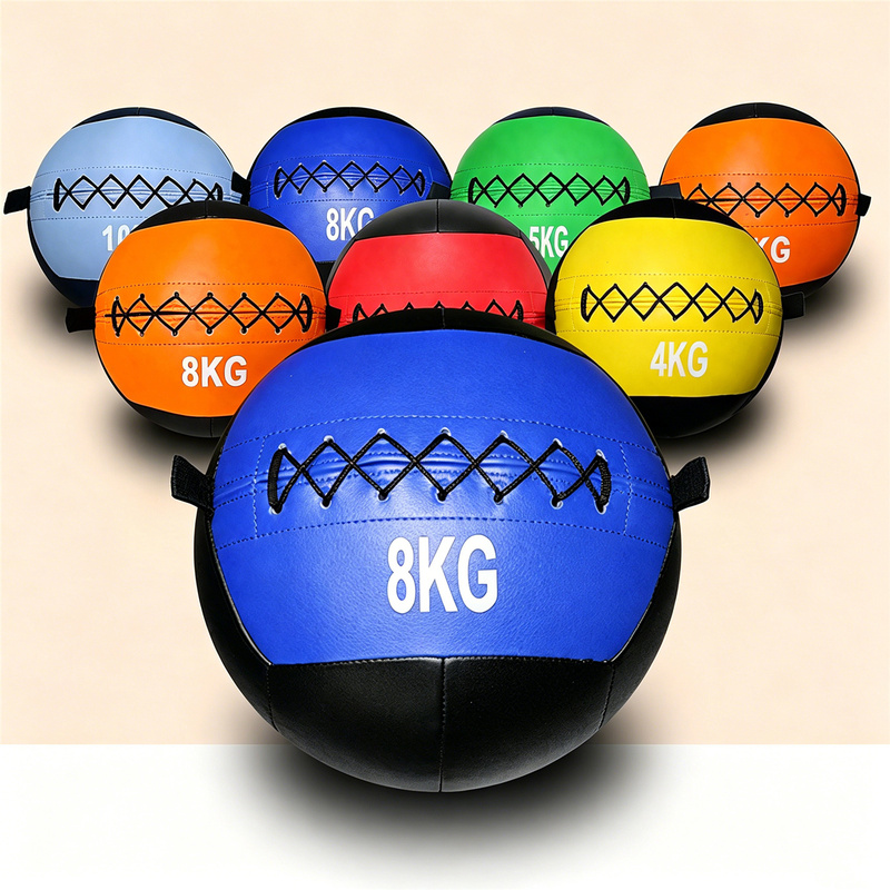 Fitness Soft Medicine Ball Solid Elastic Wall Ball Personal Training Tool Core Strength Training Equipment Gravity Ball