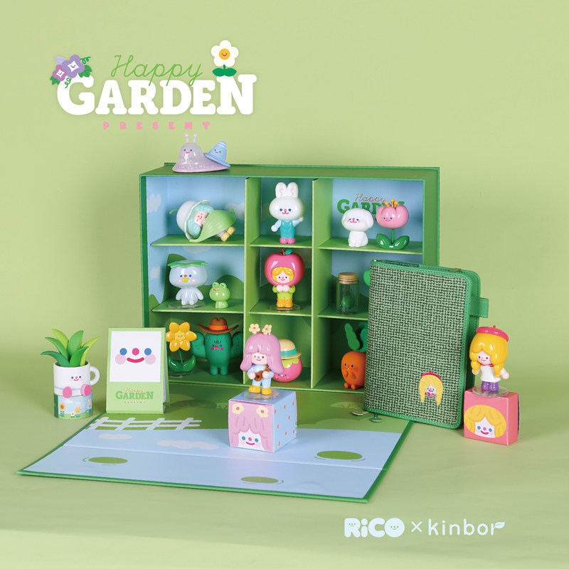(Recommended by Li Ai)RiCO X Kinbor hand account doll looking for unicorns Joint hand account set Blind box Holiday gift Fun stationery gift box week efficiency manual Girl plan book