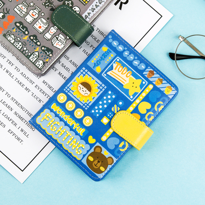 【广博】A6卡通可爱皮面手帐本