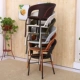 Ban công trong nhà wicker ghế ba mảnh đồ nội thất phòng khách kết hợp giải trí bàn ngoài trời và ghế năm mảnh ghế bàn cà phê - Bàn ghế ngoài trời / sân bàn ăn ngoài trời