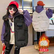 Girls Down Cotton Beatle Coat Coat Coat Fall Winter Childrens Ocean Clothing Winter Clothing Wears