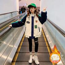 Girls Lamb Suede Fashion Ocean 2022 New Winter Wears for Fall and Winter Wears and Hawy Sweater