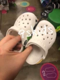 Crocs, детские кроксы, нескользящие туфли, сандалии, подходит для подростков, семейный стиль