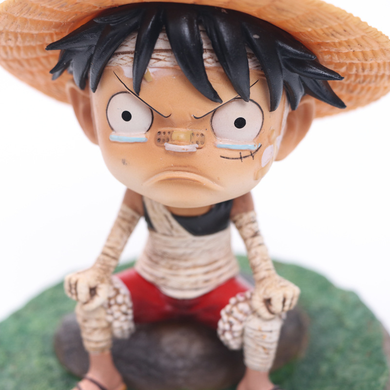 Anime One Piece Childhood Luffy PVC Action Figure Collection Figurine