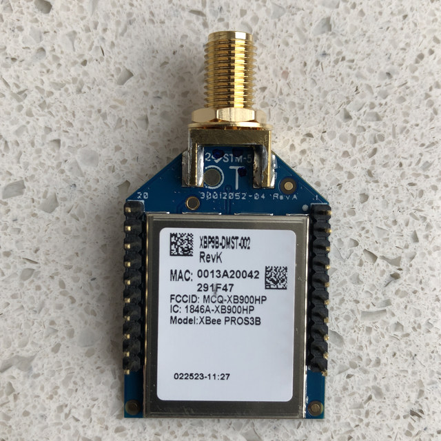 Xbp9B-Dmst-002 Original Genuine Digi Xbee Pro S3B 900Hp Wireless Module