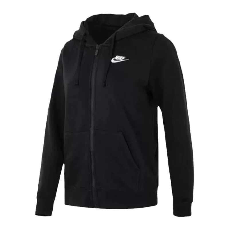 Nike/ As w nsw клубная FLC FZ женская классическая связанная куртка DQ5472-010