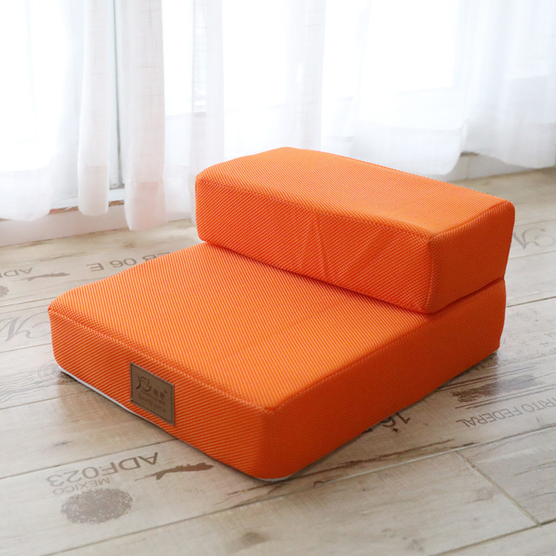 Pets climb the bed ladder stairs dog bay window climb high kitten dog steps cat get down on the bedside ladder balcony climb