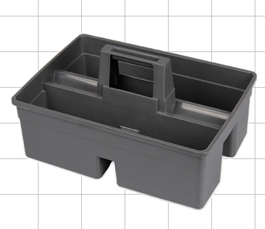 Special hotel PA cleaning basket tool basket Cleaning tool box Cleaning supplies White cloud cleaning basket Debris basket