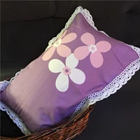 Trẻ em bông áo gối 35 * 55 40 * 60 sinh viên gối gối một người Hàn Quốc ren váy mới miễn phí vận chuyển - Gối trường hợp gối đôi