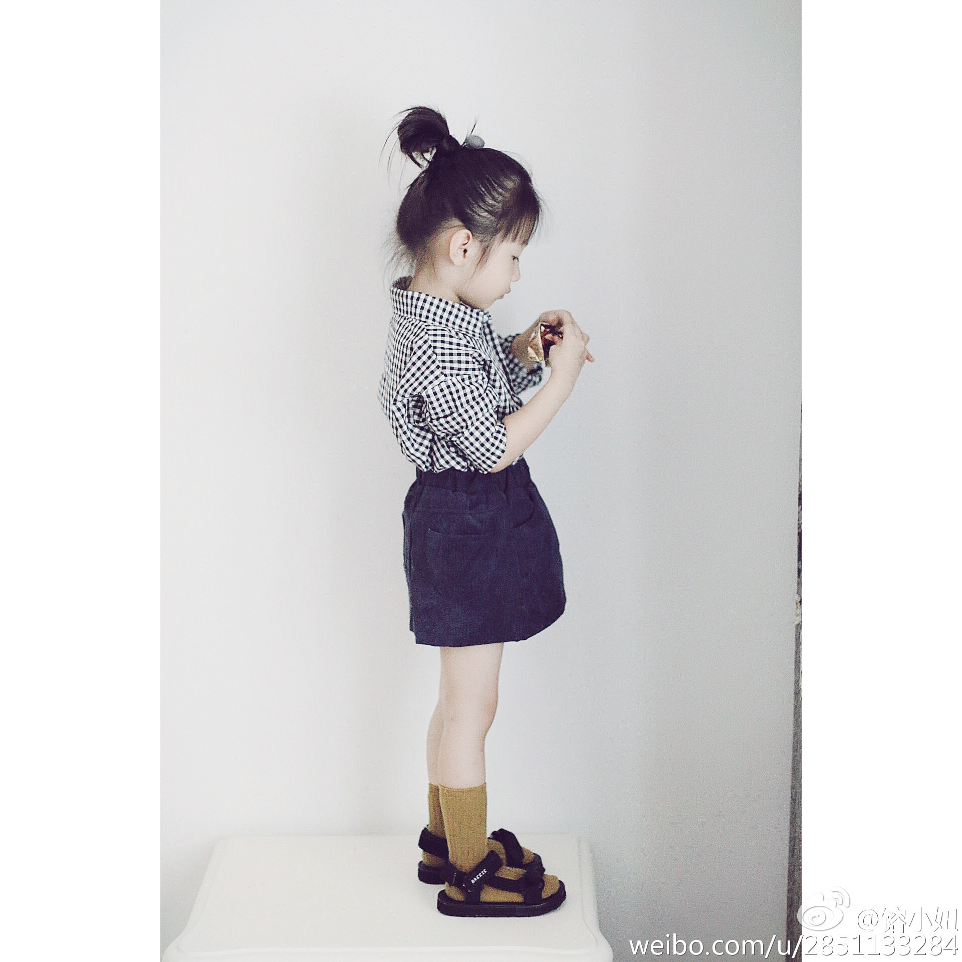 Jupe pour fille en velours côtelé - Ref 2048156 Image 8