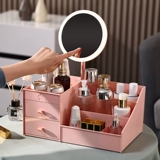 Коробка для хранения, вместительное и большое настольное зеркало, популярно в интернете