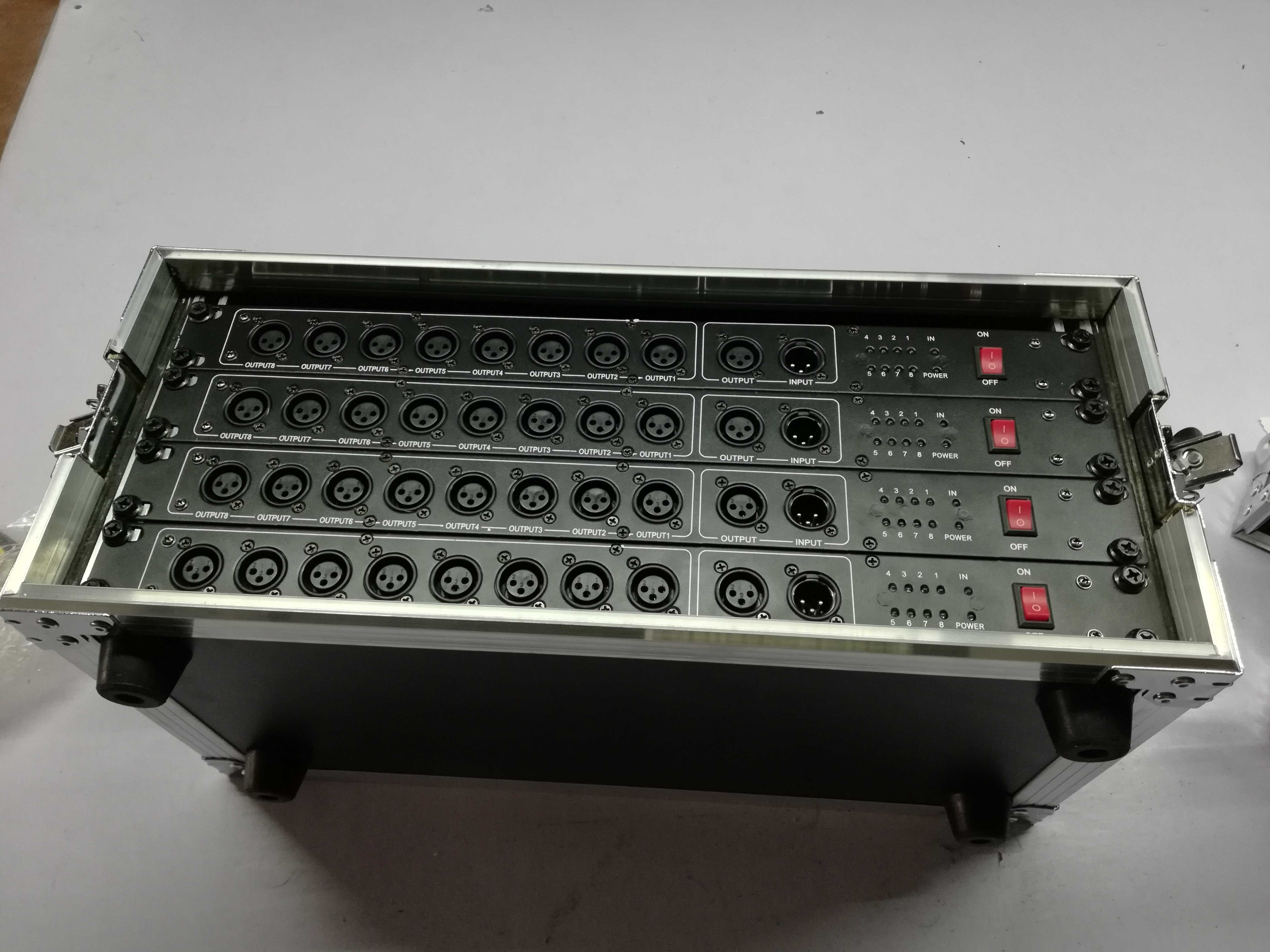 Stage lighting signal amplifier container air box specifications can be customized