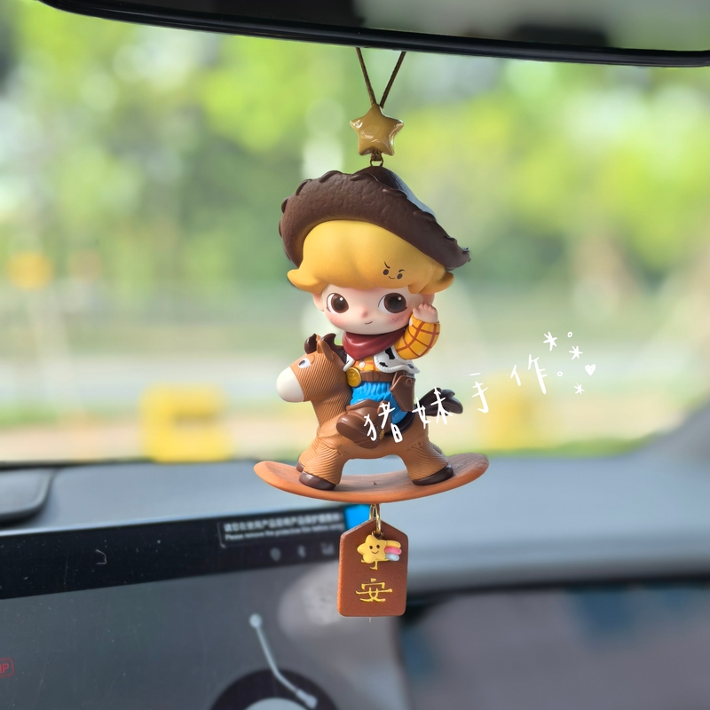 Dimoo Car Hanging Ornament, a Moment of Adventure, Car Decoration, Gift for Boys and Girls