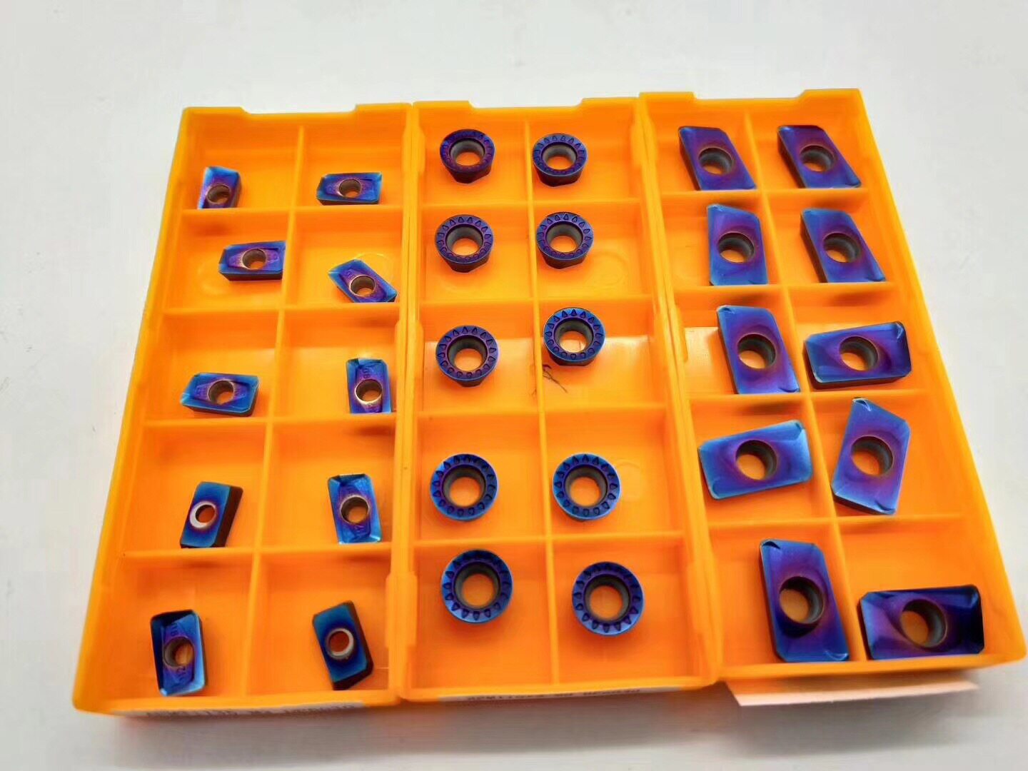 Blue nanocoated milling cutter APMT1604PDER APMT1135 RPMW1003MO RDKW1204MO