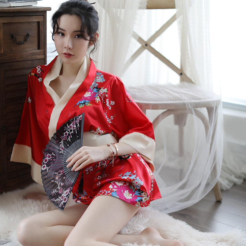 New Japanese style kimono uniform temptation suit sexy sexy lingerie cute and playful cosplay