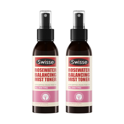 买一送一澳洲swisse玫瑰喷雾爽肤水