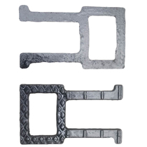 Ductile iron climbing ladder 140*240 manhole climbing ladder ductile climbing ladder plastic steel step