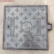 Ductile iron manhole cover 400*400 anti-theft manhole cover ductile iron sewer cover rain grate weak electric power