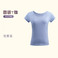 Элегантная футболка, круглый воротник, короткий рукав