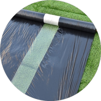Agricultural microfilm moisturizing and thermal insulation black and white two-color white and black mulch film flue-cured tobacco sweet potato sweet potato mulch film aging resistance