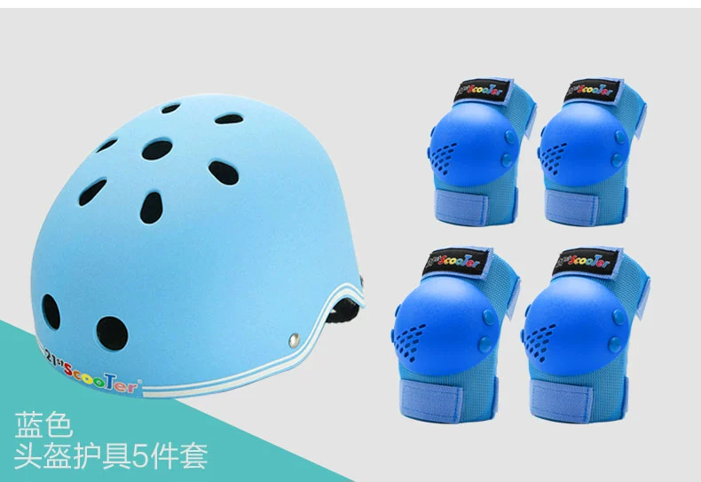 21stscooter trẻ em trượt băng bảo vệ thiết bị trượt ván cân bằng xe dày miếng đệm an toàn đầu gối đặt khuỷu tay - Smart Scooter