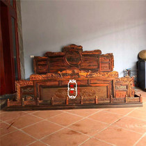 Laos Dahong rosewood queen bed Ming and Qing classical mahogany furniture home multi-cochin rosewood bed rosewood spot