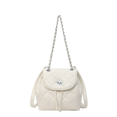 Рюкзак, модная серебряная сумка через плечо, небольшая дизайнерская белая небольшая сумка