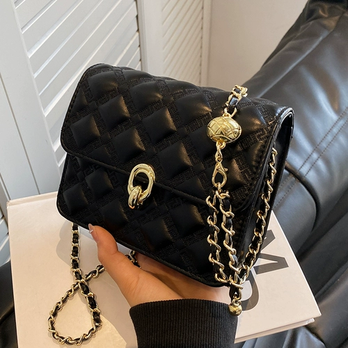 Маленькая летняя универсальная небольшая сумка, цепь, сумка через плечо, на цепочке