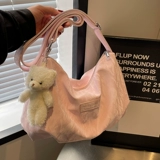 Вместительная и большая демисезонная сумка через плечо, небольшая дизайнерская универсальная сумка на одно плечо