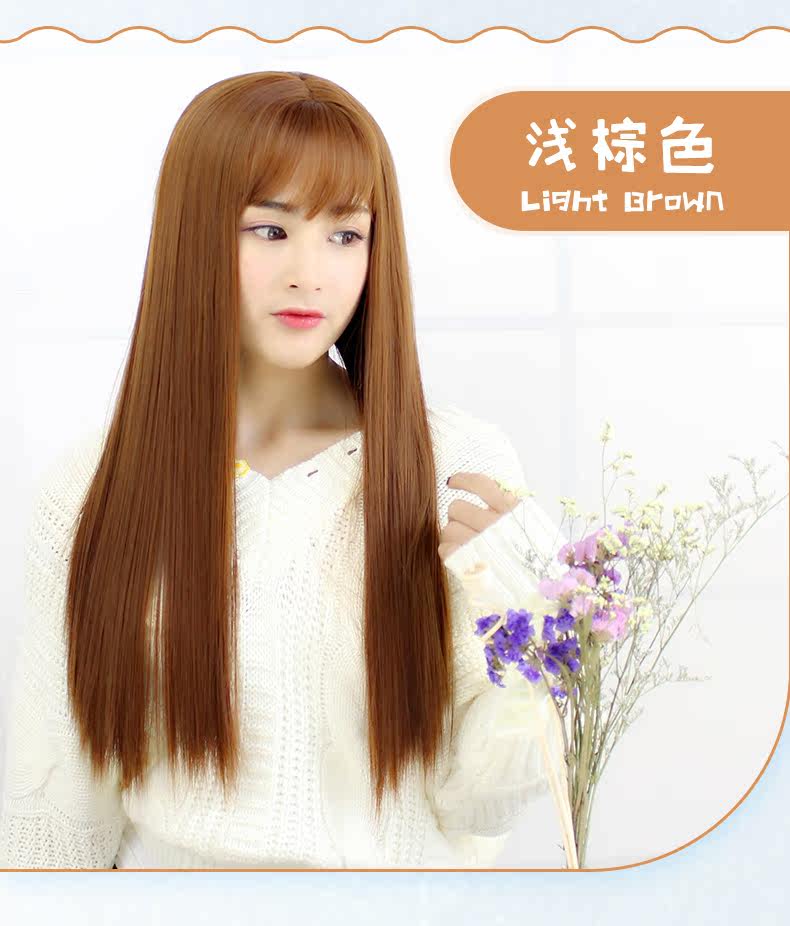 Perruque Long cheveux raides - Ref 2608355 Image 13