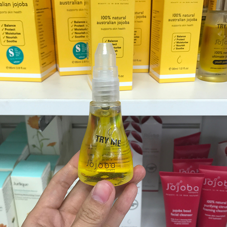 澳洲Jojoba Oil天然荷荷巴基础油抗氧化全身面部护肤按摩精油30ml