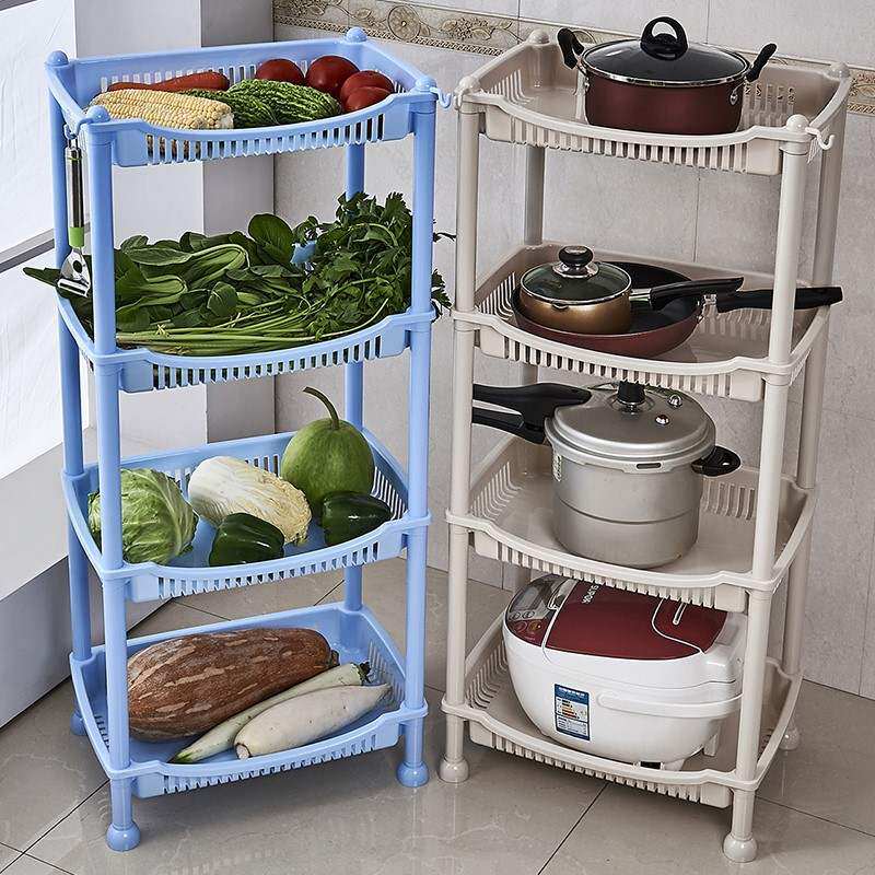 Vegetable stand kitchen vegetable rack household fruit