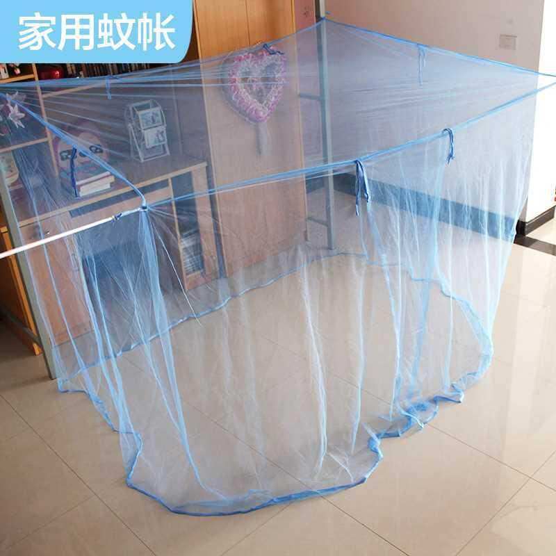 Old woodien scaffold without brackets and nylon mosquito net