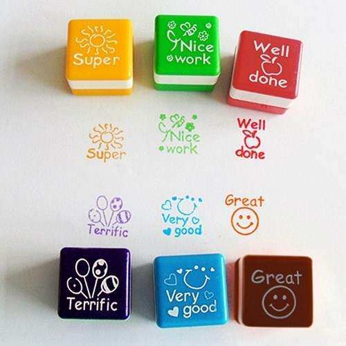 Self inkling Praise Reward Stamps Motivation Sticker School