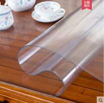 Table mat with plastic table cover waterproof cloth and tra