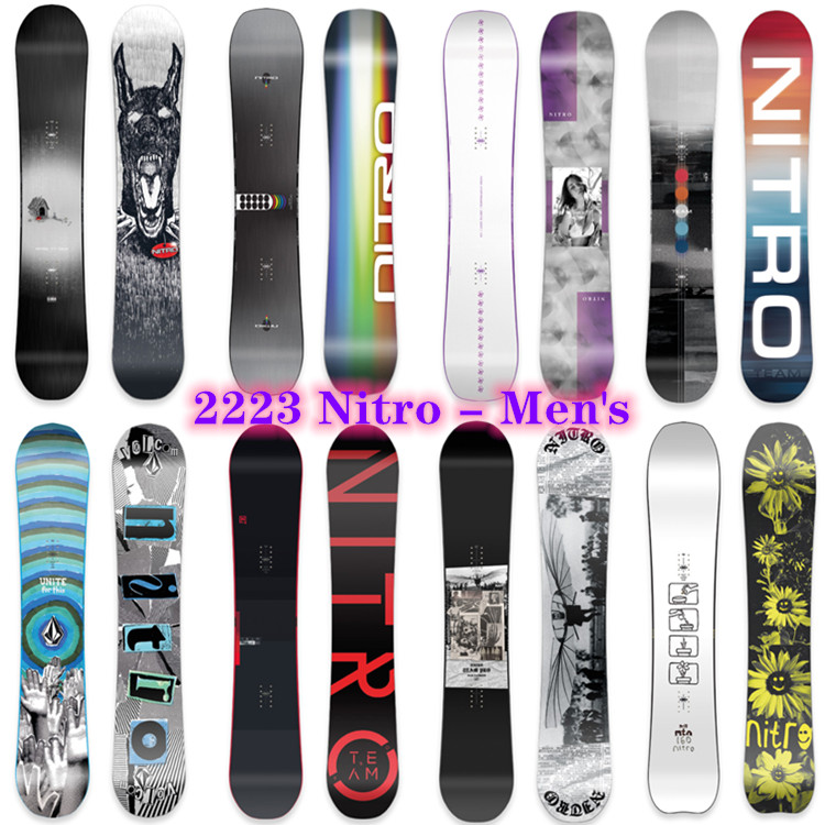 PZ Snow Furniture 2223 NTO T1 T3 Optisym X Team Pro Beast Veneer Snowboard 